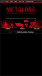 Mobile Screenshot of metalorg.gendou.com